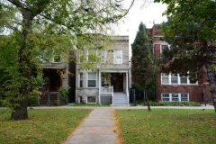 view east from the porch