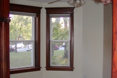 living room from entry foyer